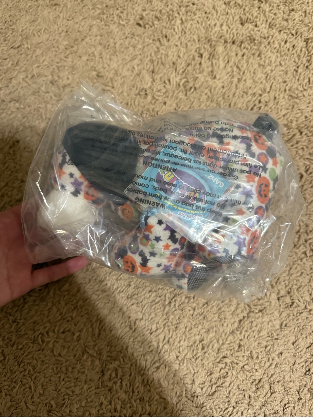 Webkinz spooky pup nwt
